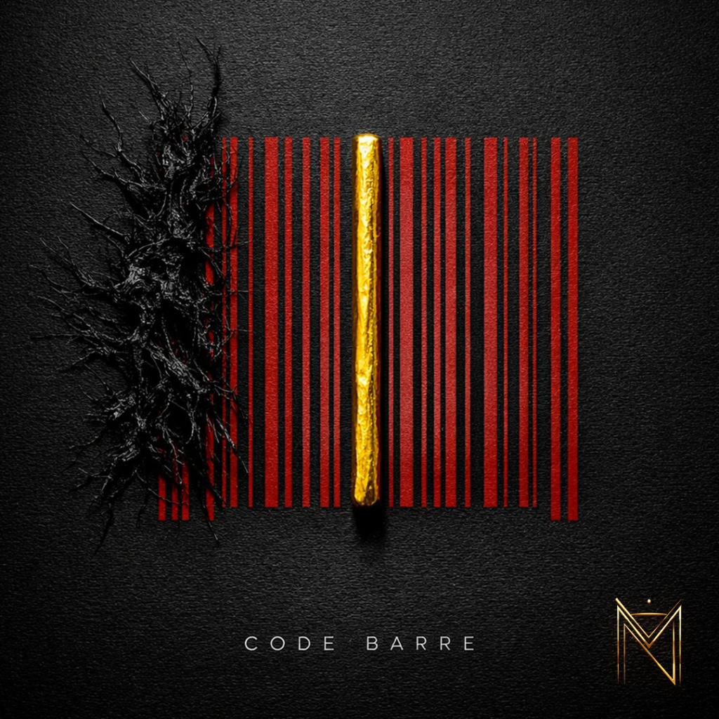 COVER ALBUM CODE BARRE - A-MIN